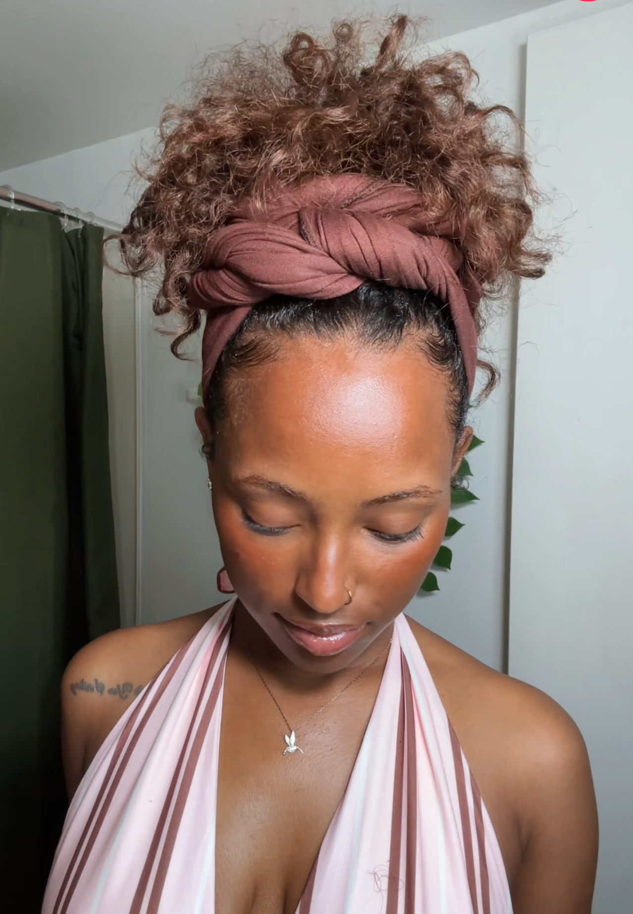 Chocolate Brown Headwrap