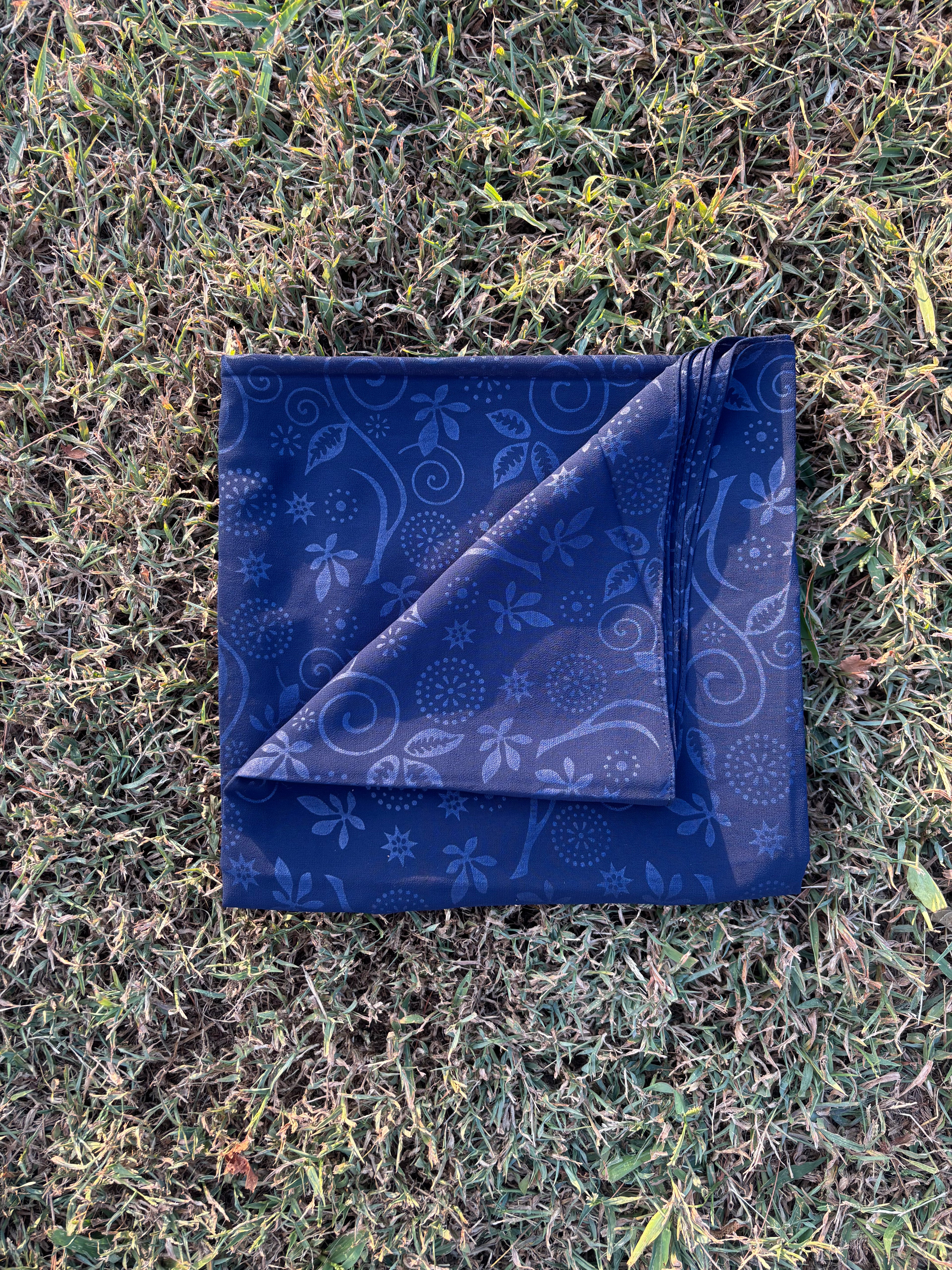 Navy Blue HEADWRAP